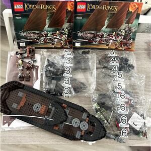 Lego Lord of the Rings LotR :Pirate Ship Ambush 79008 5 bags Sealed 99% Complete